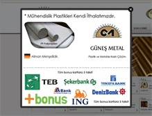 Tablet Screenshot of gunesmetal.com.tr